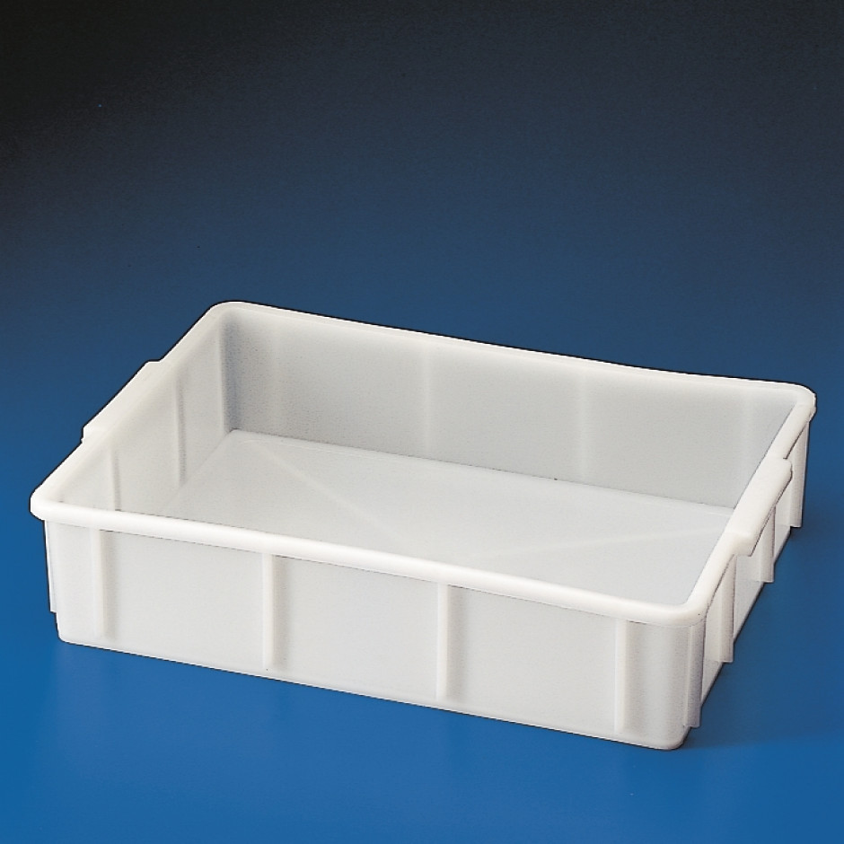 10 Liter Kartell® HDPE Stackable Deep Tray