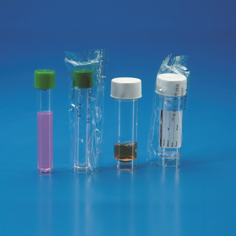 Test Tubes With Screw Caps Disposable Sample Containers Dispolab Products Kartell LABWARE